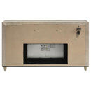 Lorient - 8-Drawer LED Bedroom Flame Box Dresser