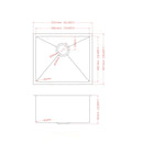 Undermount Steel Kitchen Sink, Deep Single Bowl Basin