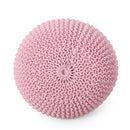 Belle - Modern Knitted Cotton Round Pouf