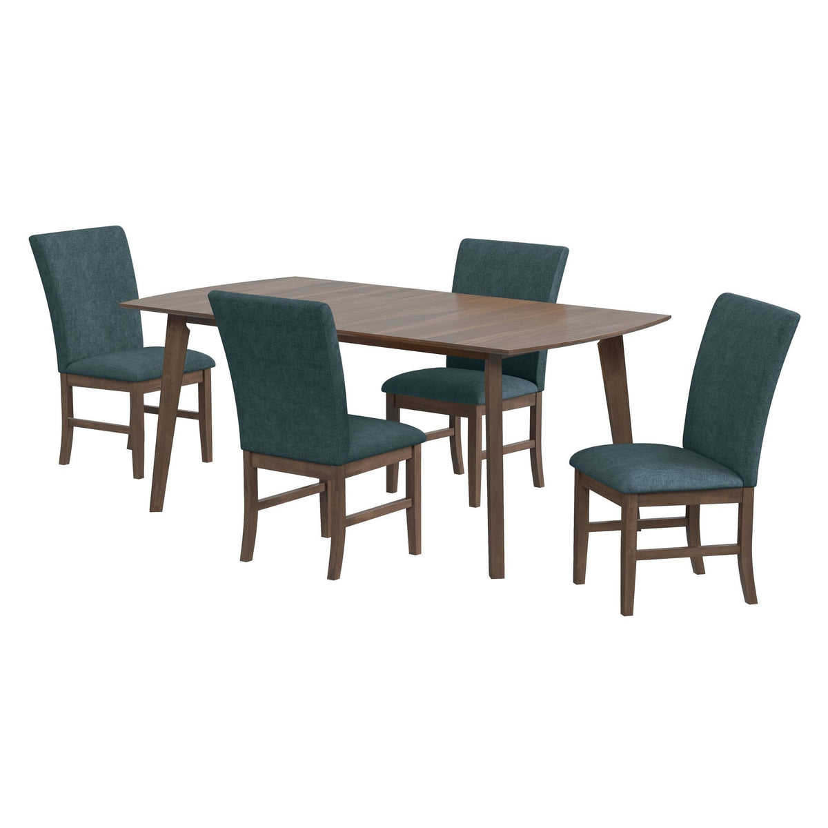 Santa Barbara Standard Height Dining Set in Blue by Elements International, view 8