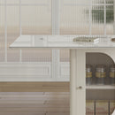 Modern Dining Table Set With Storage, Includes Chairs