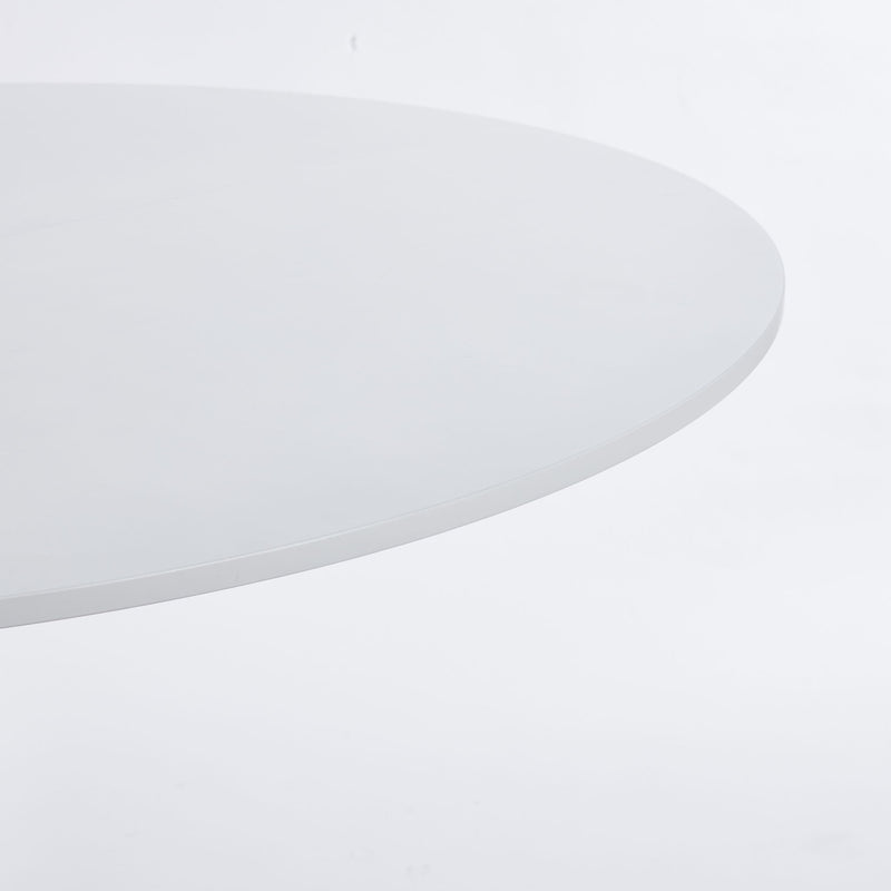 Tulip Dining Table For 4 - 6 People - White