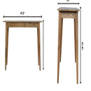 2 Drawer Nordic Writing Desk - Oak