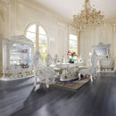 Adara - Server - Antique White Finish - Atlantic Fine Furniture Inc