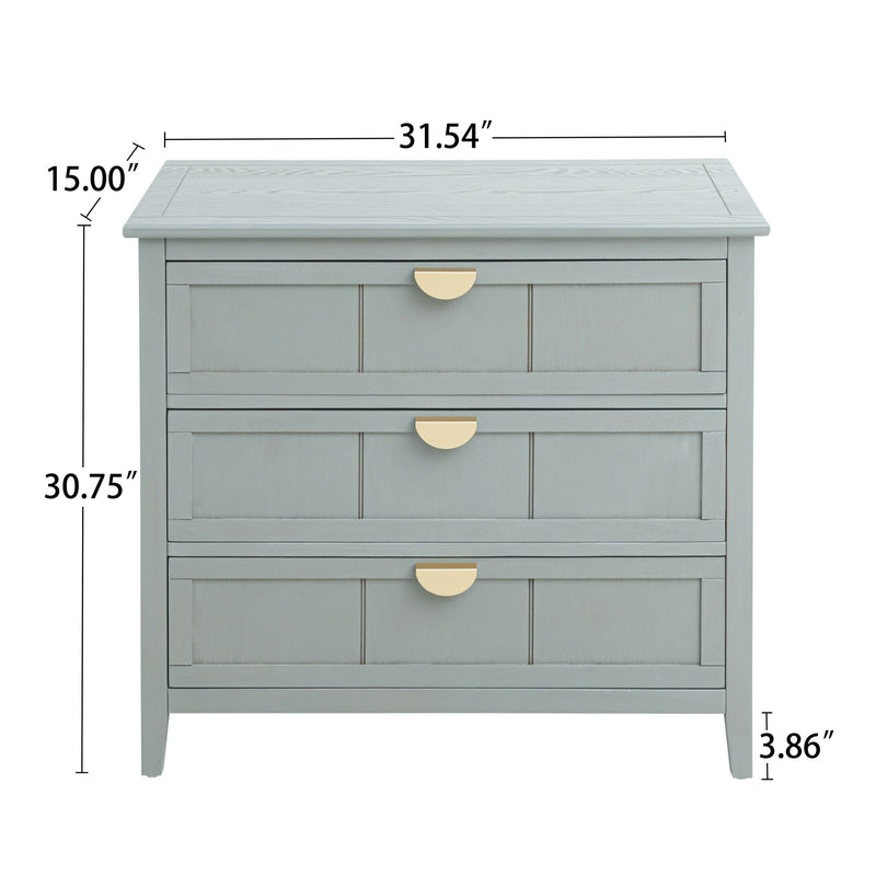 Classic 3 Drawer Cabinet