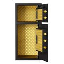 Large Double Door Coin Operated Safe, Digital Security Safe With Fireproof And Waterproof Bag