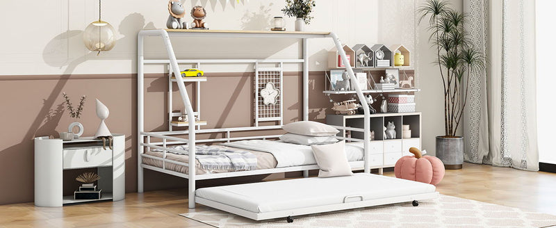Playhouse Design Bed With Trundle
