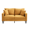 Modern Upholstered Loveseat Sofa, High Resilience