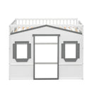 Elegant House Loft Bed With Ladder