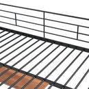 Loft Bed With Desk And Grid, Stylish Frame With Lateral Storage Ladder And Wardrobe