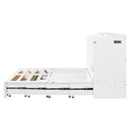 Murphy Bed With Drawer And A Set Of Sockets & USB Ports, Pulley Structure Design