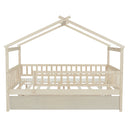 Creativity House Bed With Twin Size Trundle