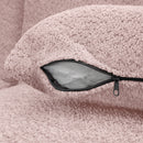 Upholstered Sofa Free Combined Sofa Couch With 2 Chaise Lounge And Five Back Pillows For Living Room