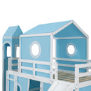 Loft Bed & Slide Tent And Tower
