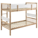 Dakota - Wood Twin Over Twin Bunk Bed - Natural