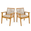 Outdoor Rope Dining Chair (Set of 2)
