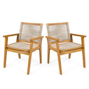 Outdoor Rope Dining Chair (Set of 2)