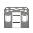 Elegant House Loft Bed With Ladder