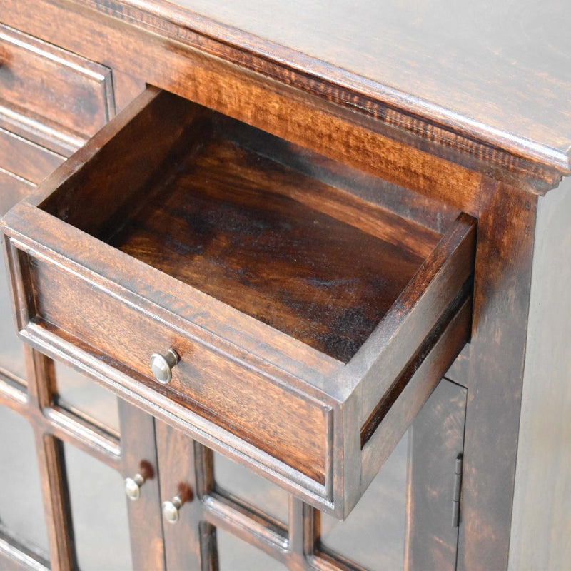Glazed Sideboard - Walnut