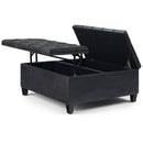 Harrison - Upholstered Coffee Table Storage Ottoman