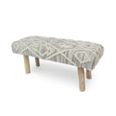 Prytania - Boho Handmade Fabric Upholstered Bench