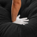 Contemporary U Shaped Sofa With Console And Cupholders