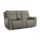 Sawyer - Power Reclining Loveseat With Console, Power Headrests, Lumbar