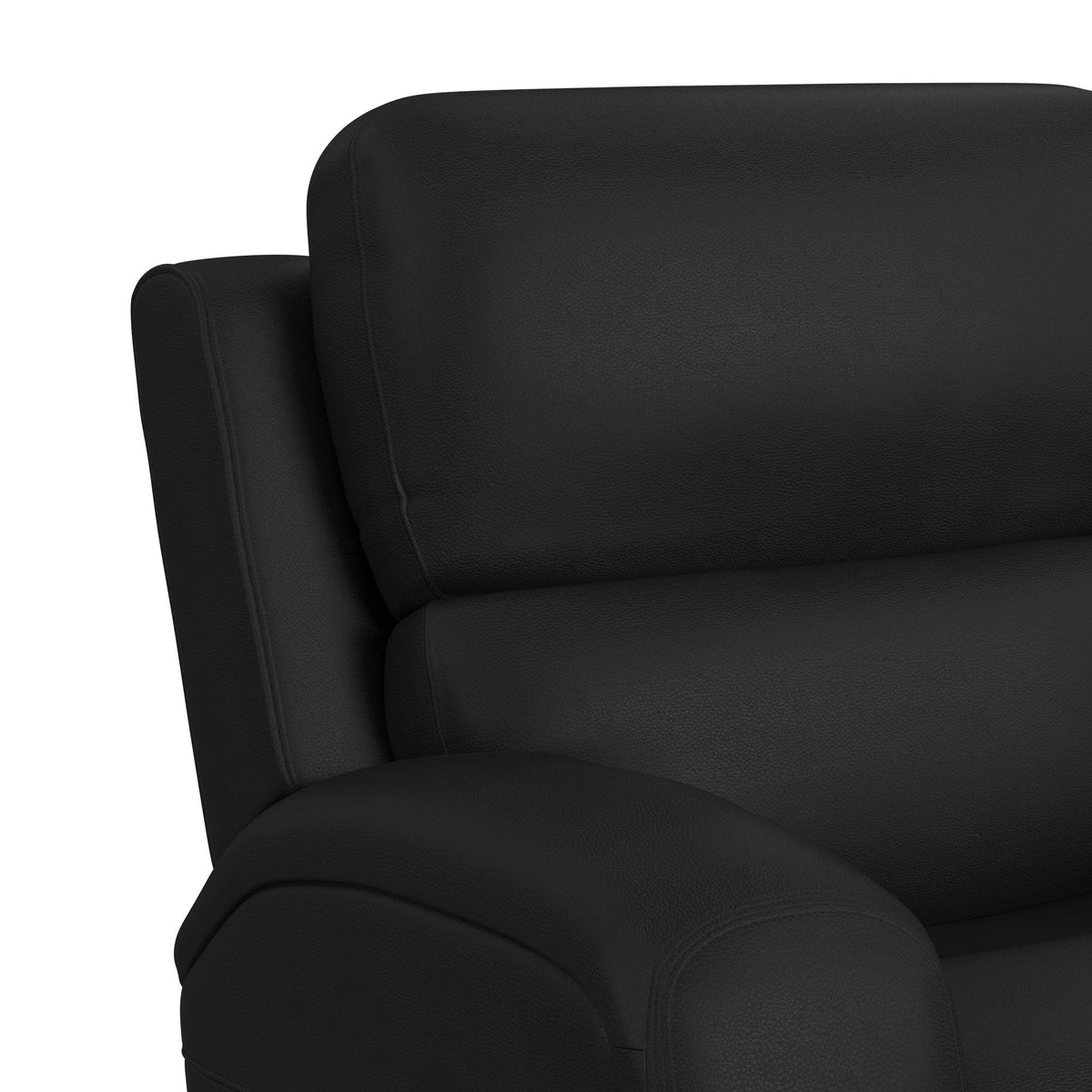 Euphora P3 Power Glider Recliner With Heat Massage, Music, Ipad Holder With Wireless Charger, USB in Black by Elements International, view 4