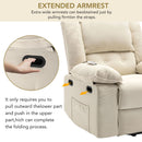 Massage Recliner Power Lift Chair With Adjustable Massage And Heating Function
