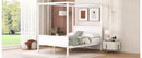 Canopy Platform Bed With Headboard And Footboard, Slat Support Leg