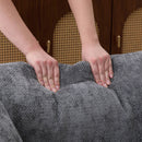 Accent Chair With 2 Bolster Pillows