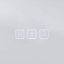 LED Bathroom Beveled Mirror, 3000 - 6000K Gradient Front And Backlit LED Mirror For Bathroom, 3 Colors Dimmable, Ip54 Enhanced Anti Fog