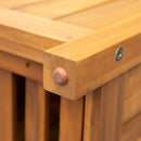 Portside - Wooden Deck Box 30 Gallons Storage Bench - Teak