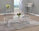 Lille - Glass Top Entryway Sofa Console Table Accents