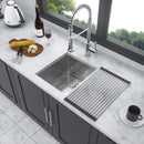 Modern Undermount Stainless Steel Kitchen Sink 16 Gauge, Deep Single Bowl