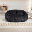 Bean Bag Lazy Sofa, Durable Comfort Lounger High Back Bean Bag Chair Couch