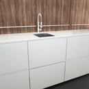 Modern Style Undermount Sink With Stainless Steel, Deep Single Bowl