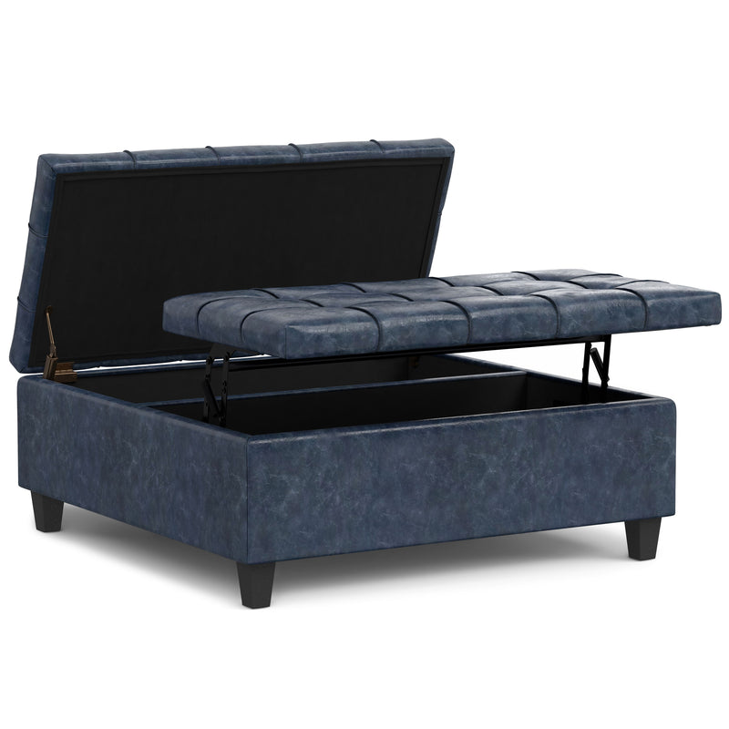 Harrison - Upholstered Coffee Table Storage Ottoman