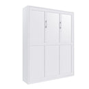 Queen Murphy Bed, Space Saving Design - White