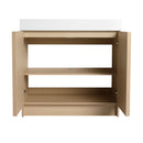 Freestanding Bathroom Vanity With Resin Sink & Soft Close Cabinet Doors