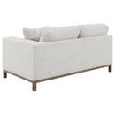 Geneva - Boucle Upholstered Sectional Chaise Sofa - Sand