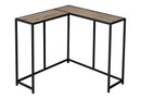 Corner Accent Console Table For Entryway, Unique L-Shaped Design