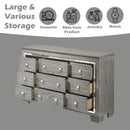 Antares - Dresser - Light Gray Oak - Atlantic Fine Furniture Inc