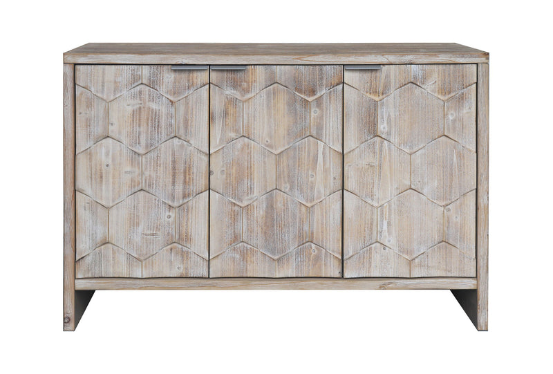 Accent Cabinet Farmhouse Style 4 Door Wooden Cabinet Sideboard Buffet Server Cabinet Storage Cabinet, For Living Room, Entryway, Hallway, Office, Kitchen And Dining Room
