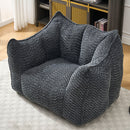 Comfortable Chenille Sofa Chairs With Highly Resilient Foam For Living Rooms And Bedrooms