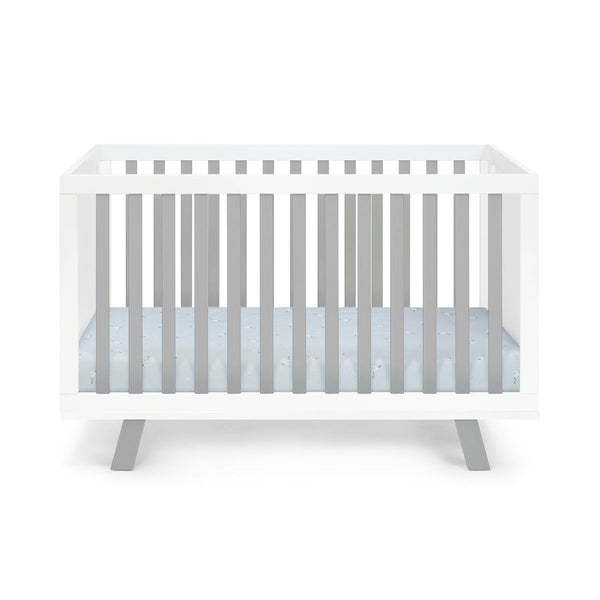 Livia - 3-in-1 Convertible Island Crib - White Frame