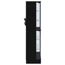 Cabra - 4-door LED Curio Display Cabinet