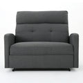 Alma - Contemporary Upholstered Loveseat Recliner