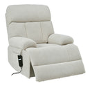 Oversized Power Lift Recliner Chai With Remote Control, Side Pocket, Spacious Seat