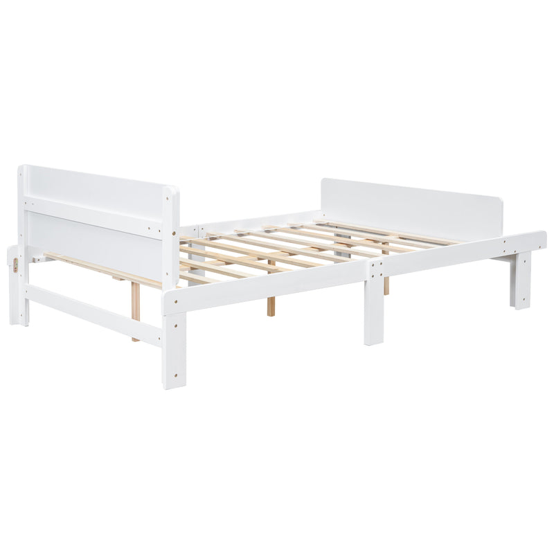 Bed With Footboard Bench